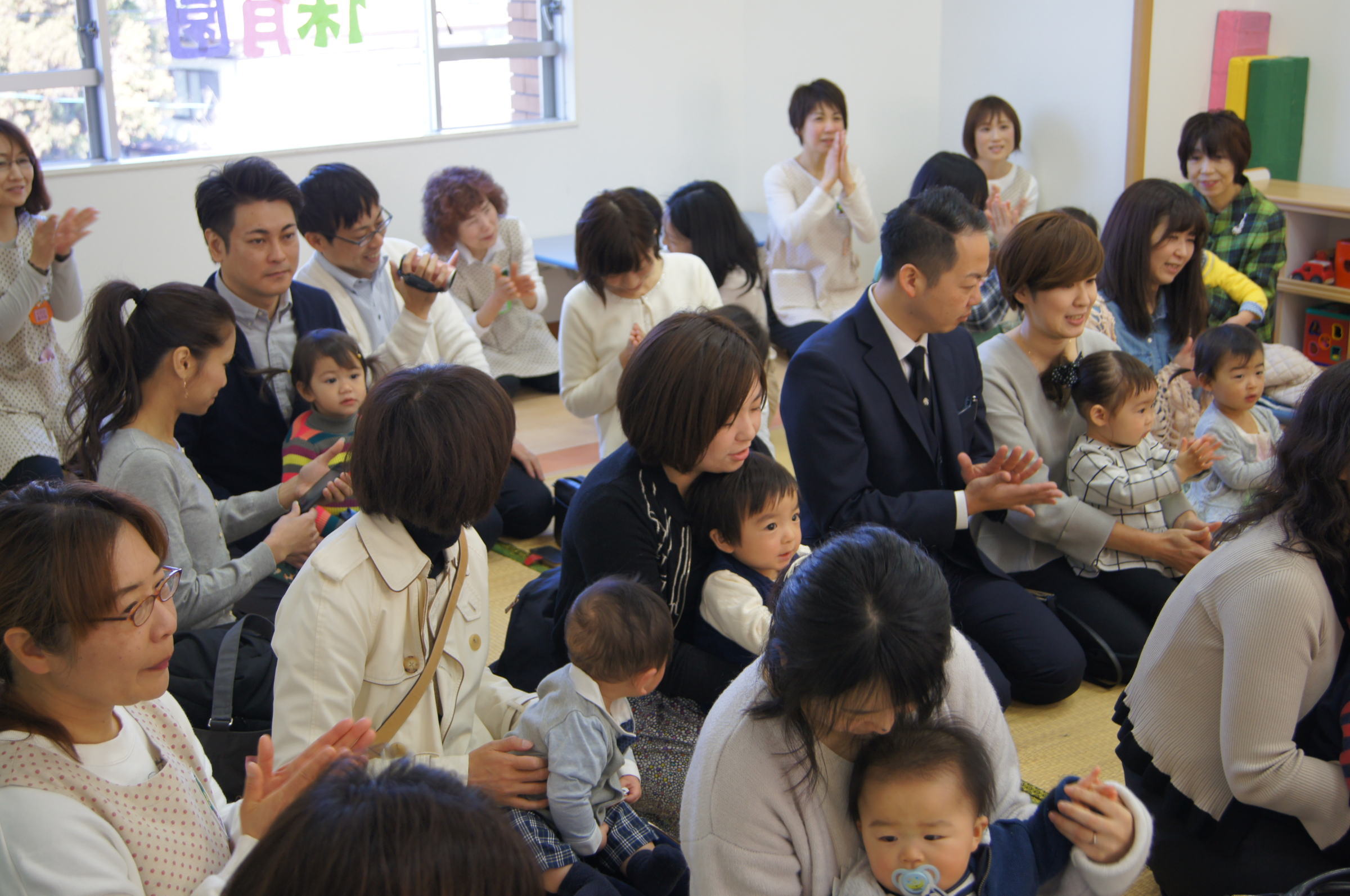 はじまりの会：2017：開会中６｜仙台市・認可・まんまる保育園